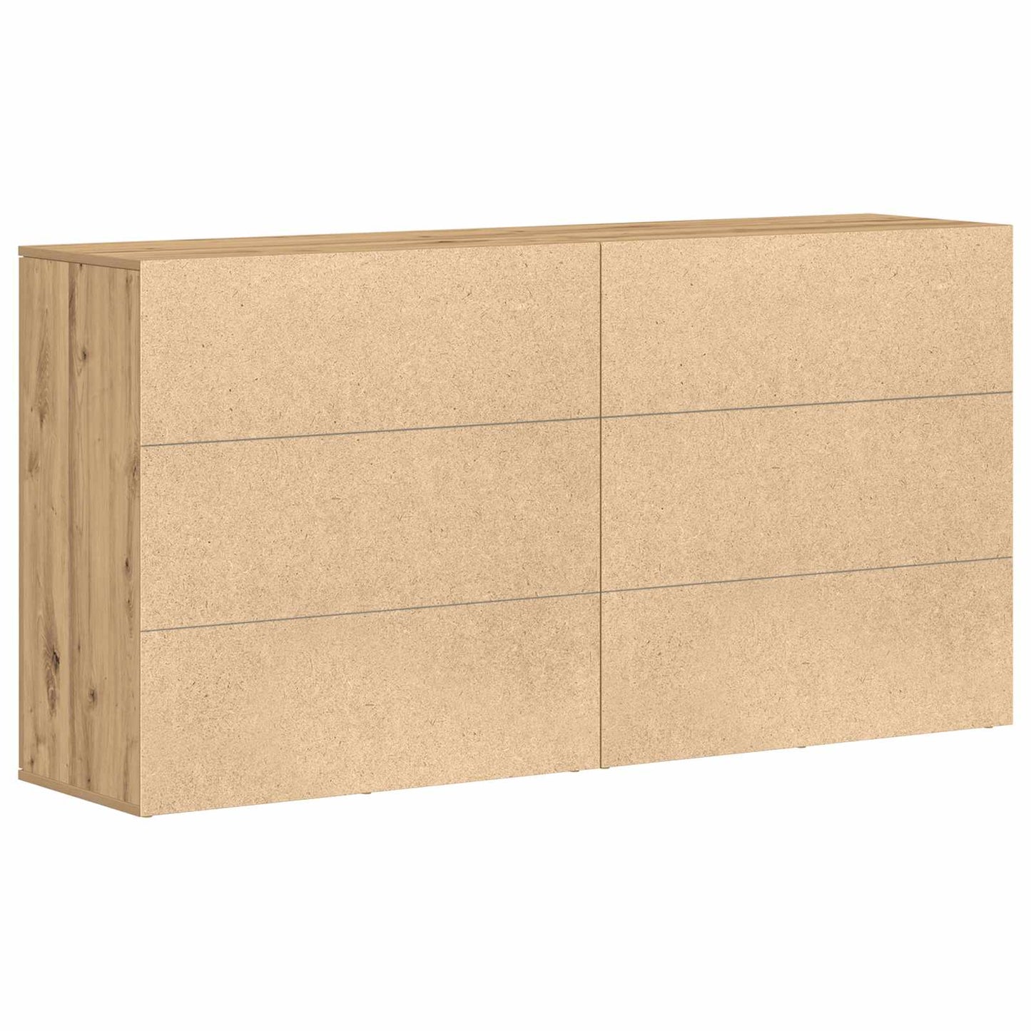Széf 2 db Artisan tölgy 79 x 38 x 80 cm Szerelt Fa
