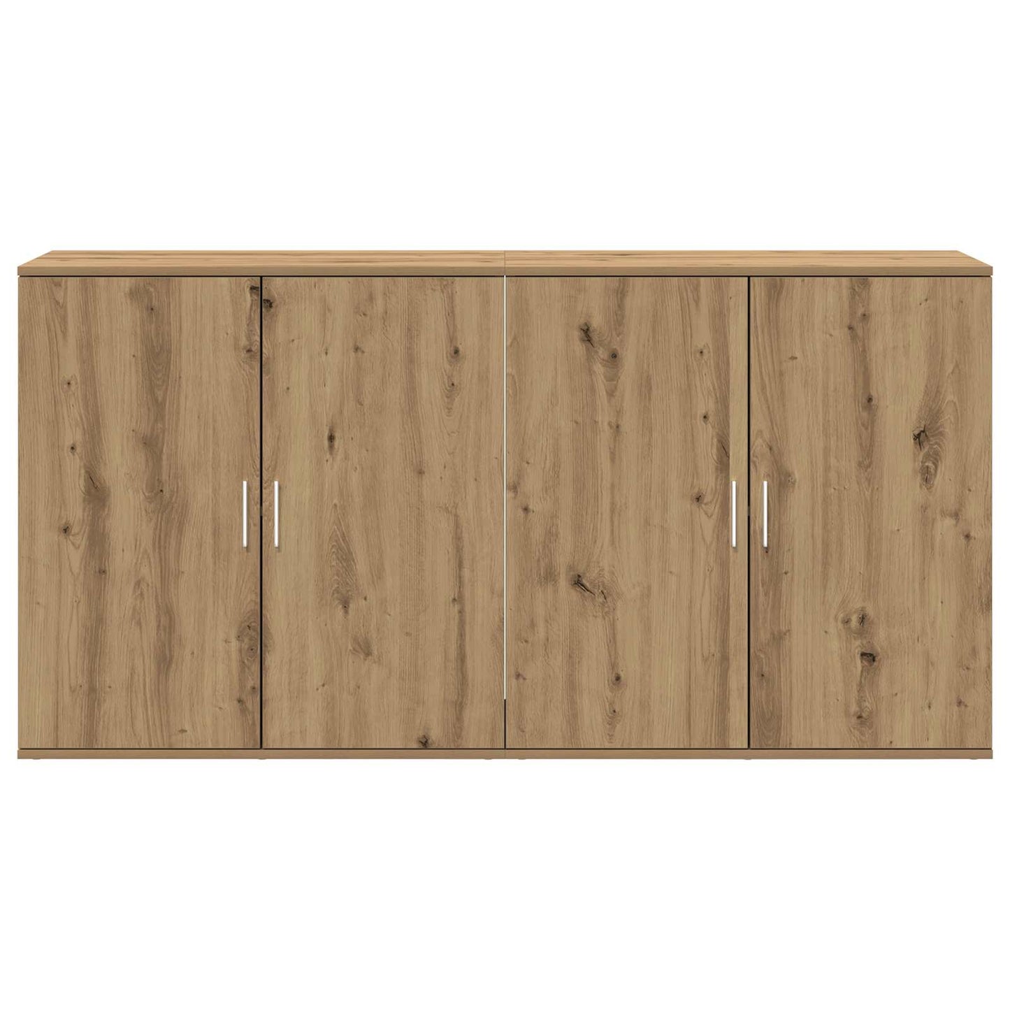 Széf 2 db Artisan tölgy 79 x 38 x 80 cm Szerelt Fa