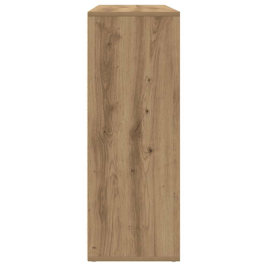 Széf 2 pcs Artisan tölgy 60 x 31 x 84 cm Faanyag