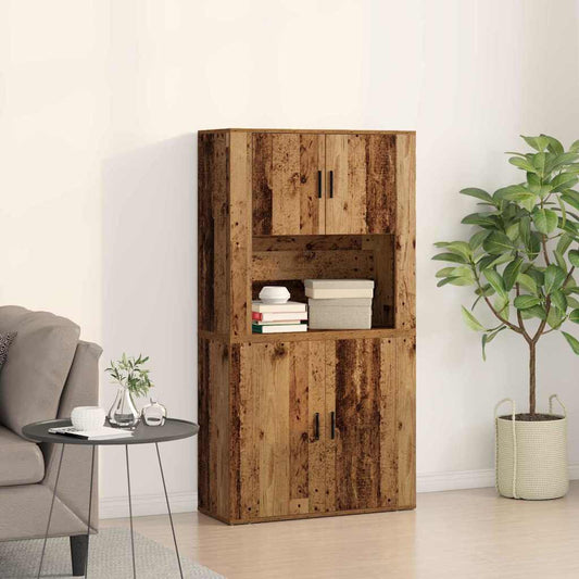 Magasfiú Öreg fa 80 x 33 x 150 cm Faanyag
