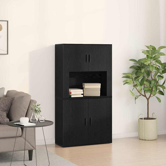 Magasfiú Fekete tölgy 80 x 33 x 150 cm Faanyag