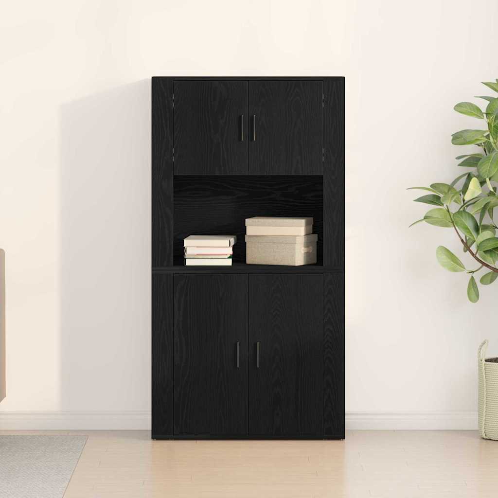 Magasfiú Fekete tölgy 80 x 33 x 150 cm Faanyag
