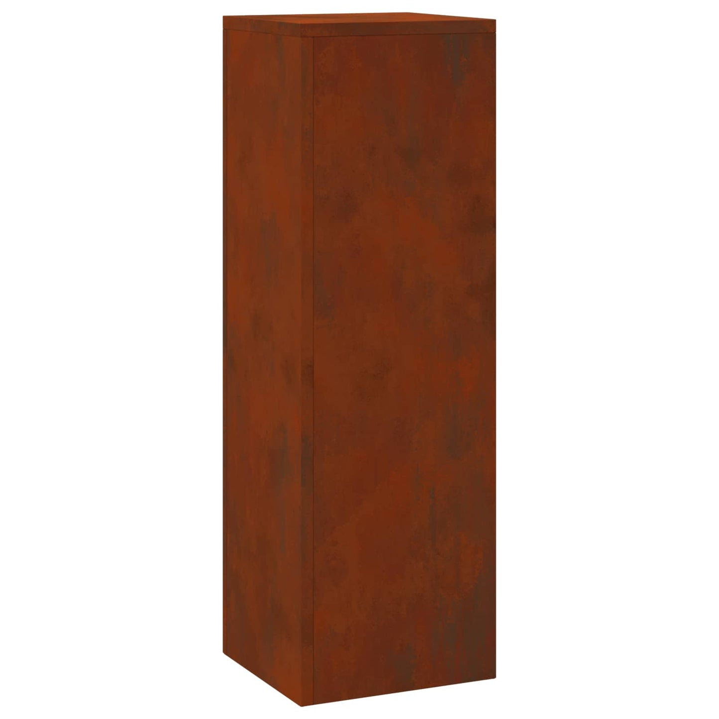 Növényállvány 2 pcs Rozsdás 24 x 24 x 75 cm Időjárásálló acél