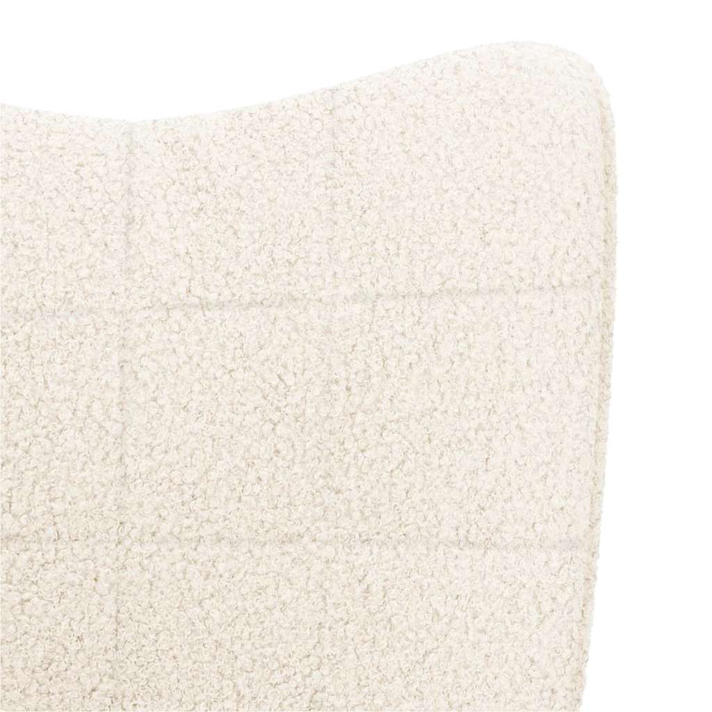 karosszék Krém 62 x 67 x 95,5 cm Sherpa szövet