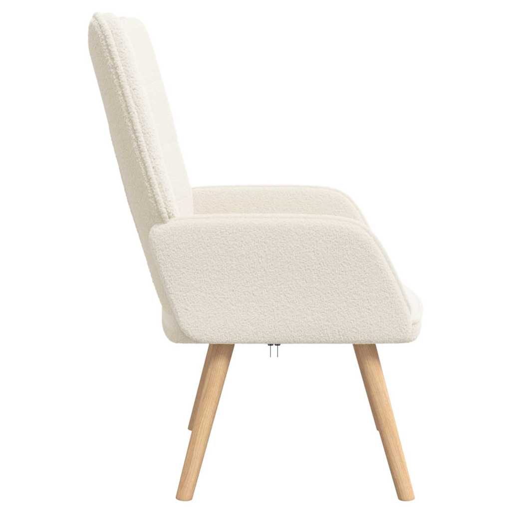 karosszék Krém 62 x 67 x 95,5 cm Sherpa szövet
