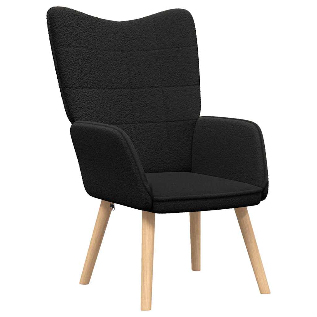 karosszék Fekete 62 x 67 x 95,5 cm Sherpa szövet