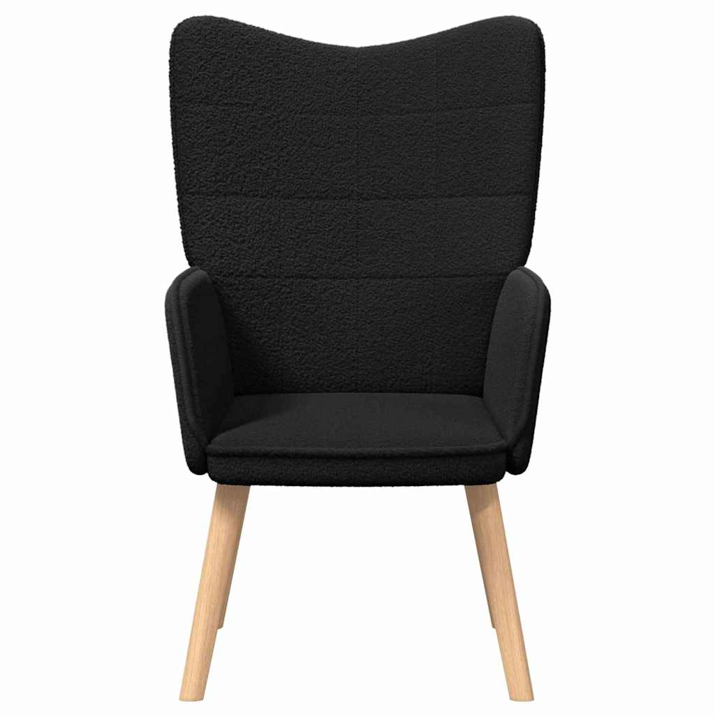 karosszék Fekete 62 x 67 x 95,5 cm Sherpa szövet
