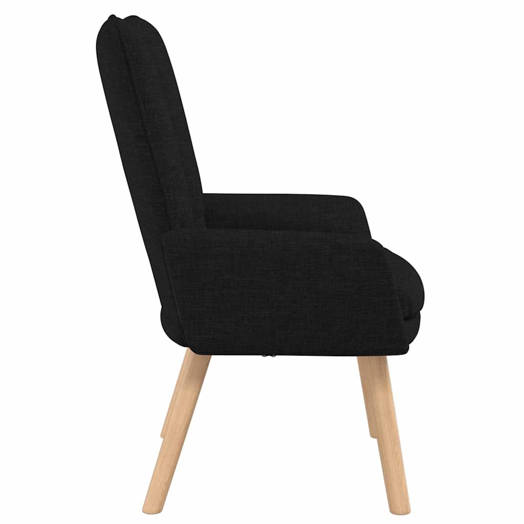 karosszék Fekete 63 x 67 x 94 cm Szövet és f plywood