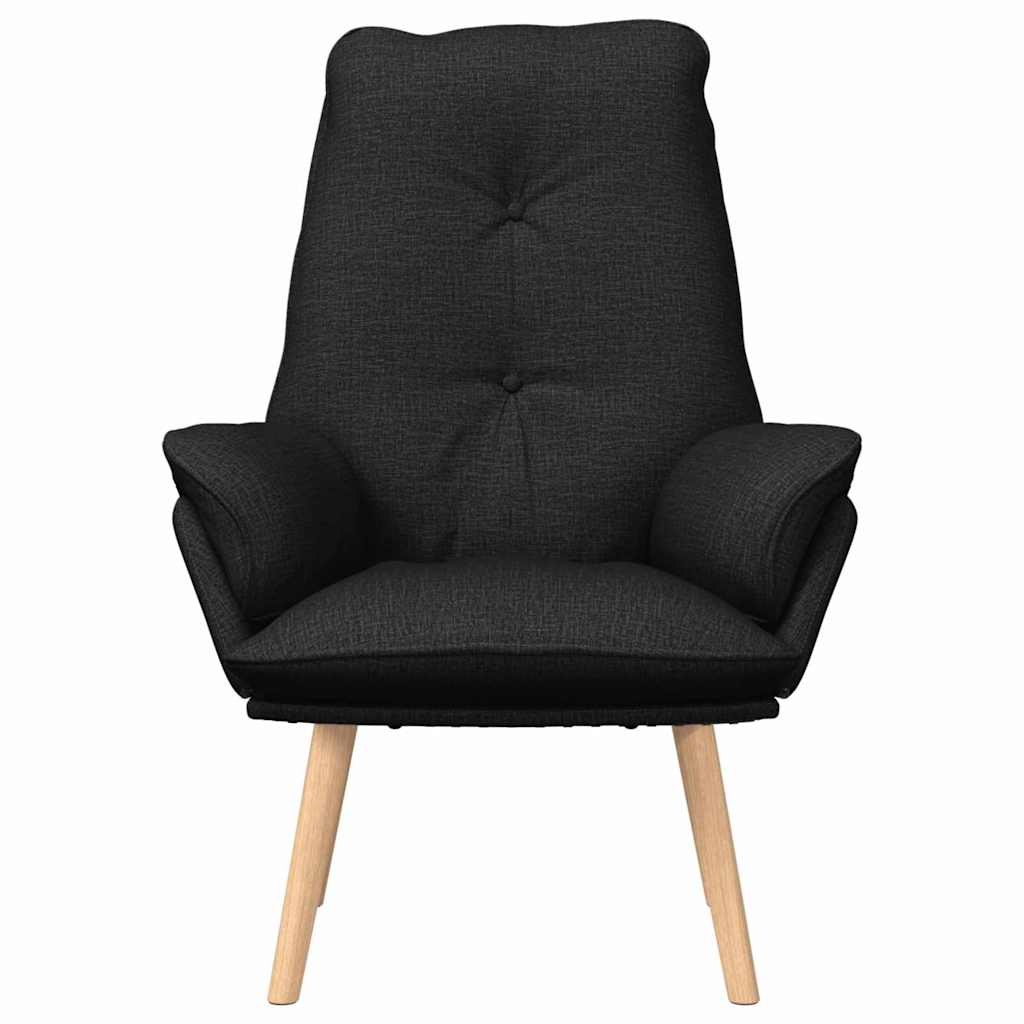 karosszék Fekete 69 x 74 x 93 cm Szövet és Plywood