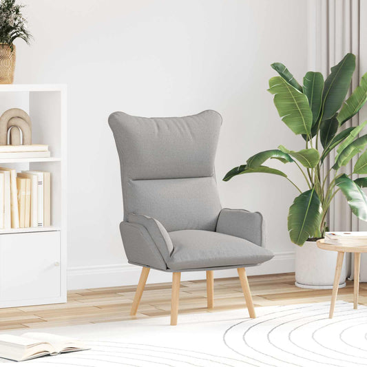 karosszék Felhőszürke Szövet és Plywood