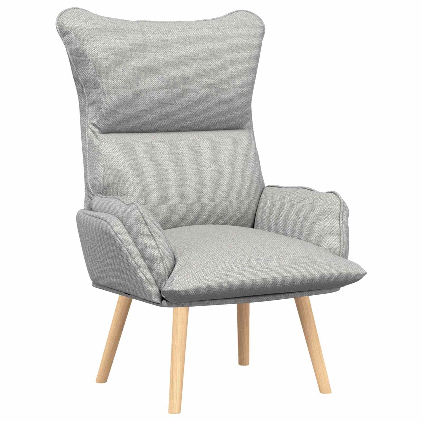karosszék Felhőszürke Szövet és Plywood