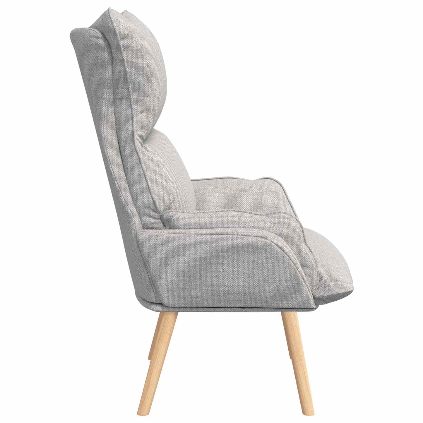 karosszék Felhőszürke Szövet és Plywood
