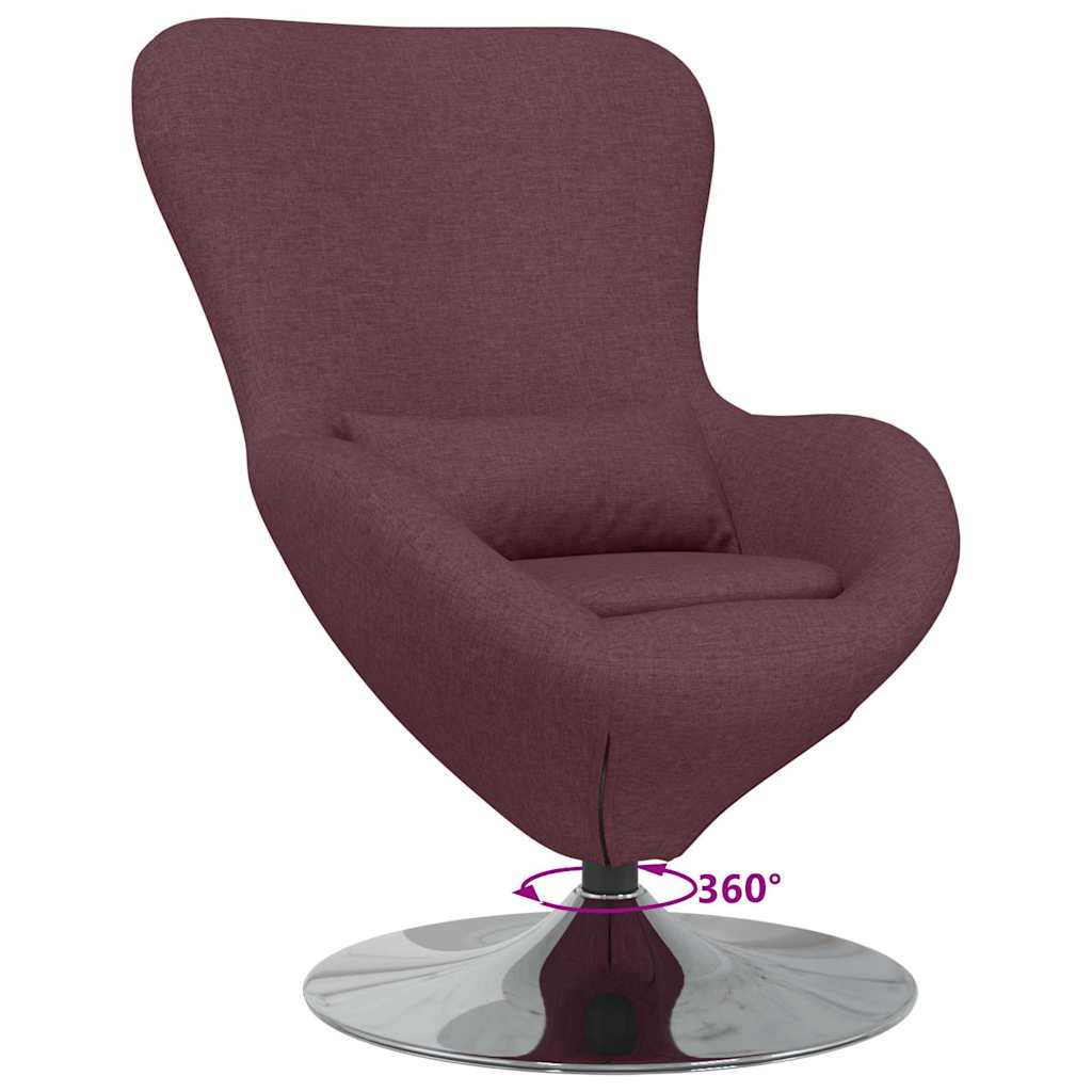 Tojásfotel Lila 63 x 73 x 90 cm szövet