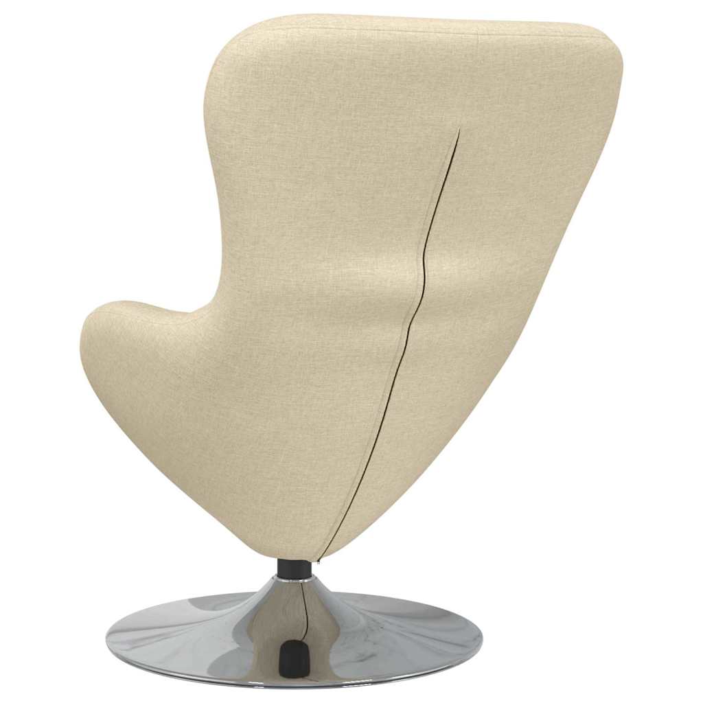 Tojásfotel Krém 63 x 73 x 90 cm szövet