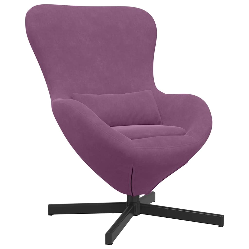 Tojásfotel Lila 63 x 73 x 90 cm Bársony