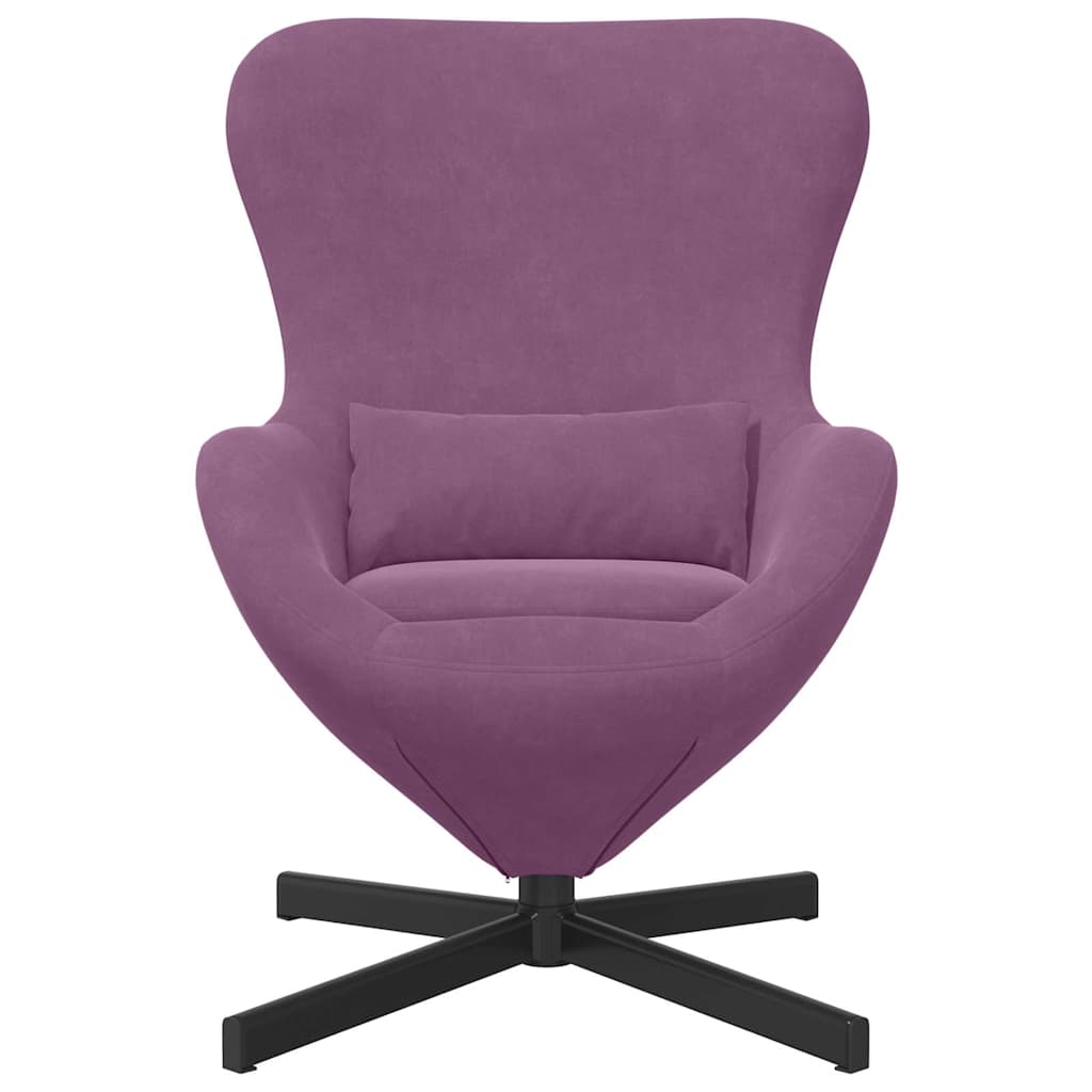 Tojásfotel Lila 63 x 73 x 90 cm Bársony