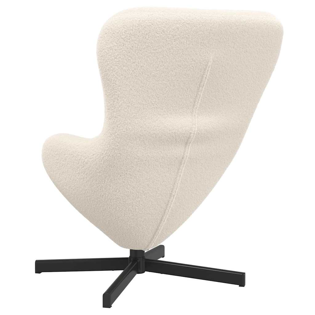 Tojásfotel Krém 63 x 73 x 90 cm szövet