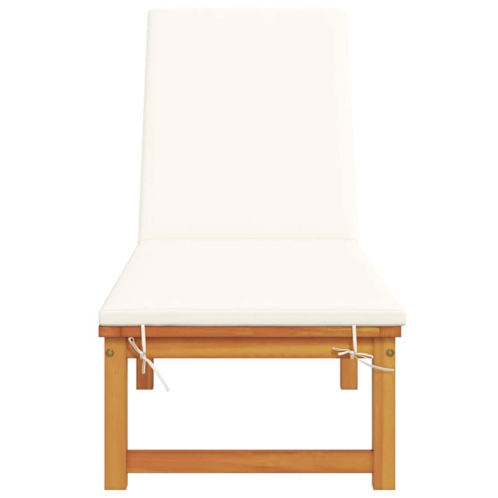 Napozó Barna 202 x 53 x 89 cm Tömör Akácfa