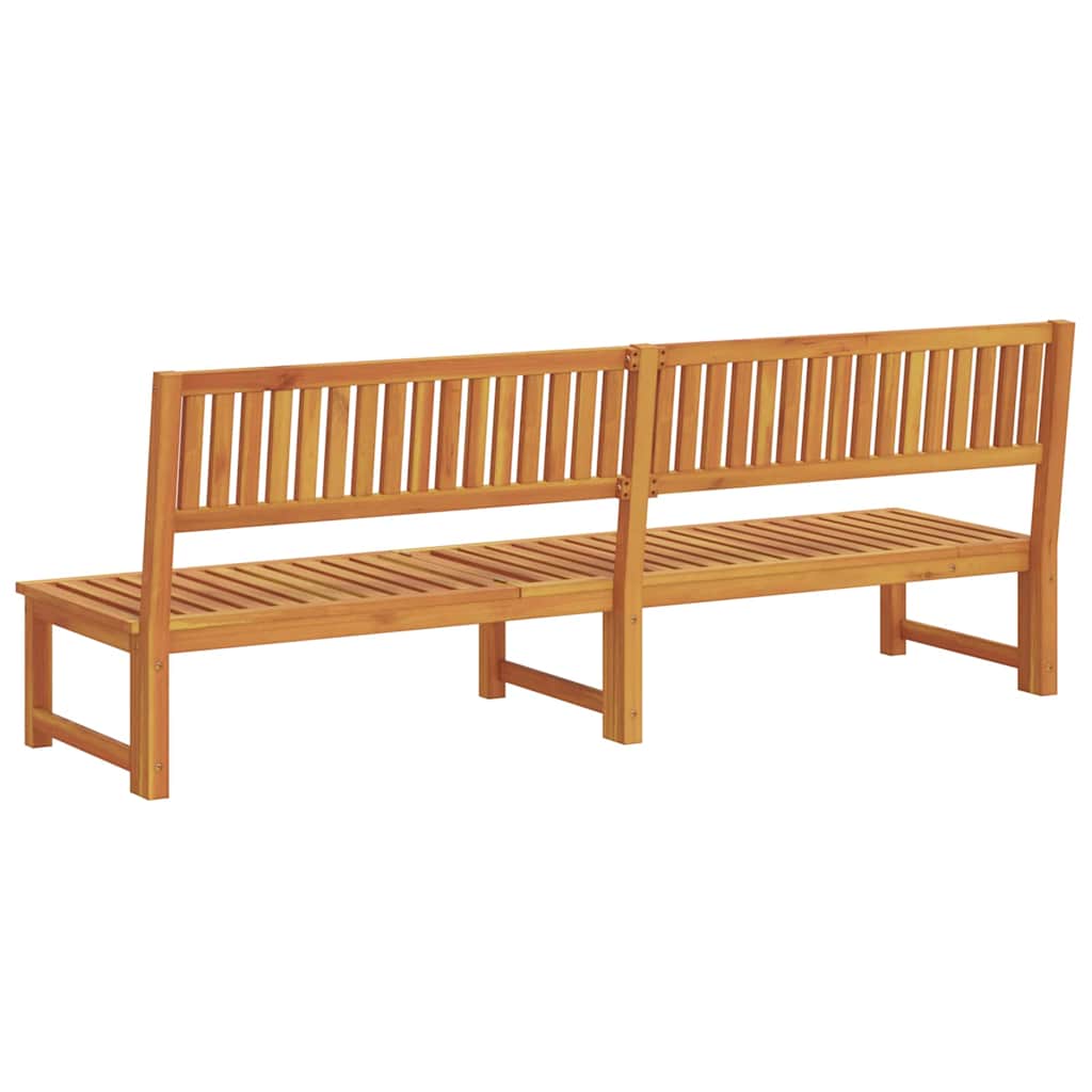 Napozó Olaj Természetes 200 x 57 x 75 cm Tömör akácfa