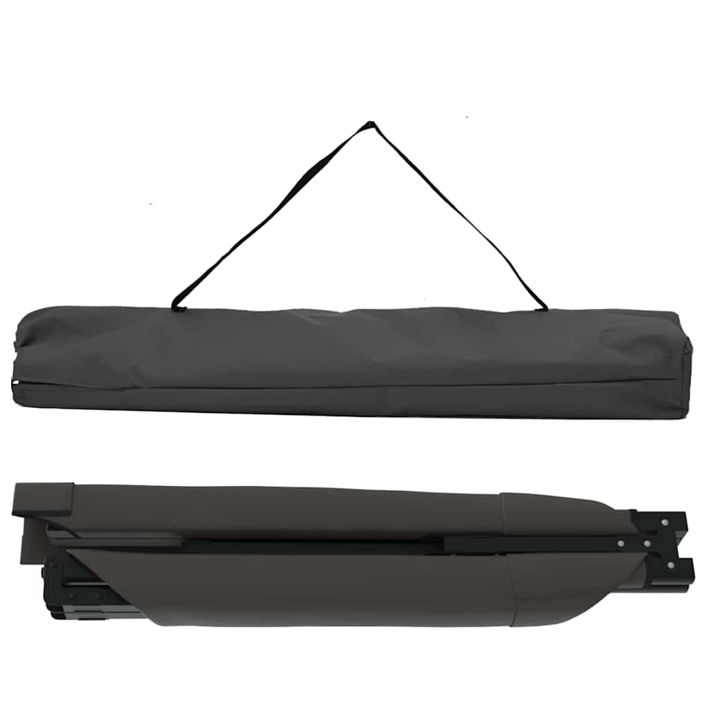Összecsukható Kemping Ágy Fekete 193 x 69 x 45 cm Oxford szövet