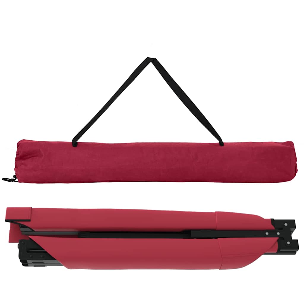 Összecsukható Kemping Ágy Piros 210 x 80 x 46 cm Oxford szövet