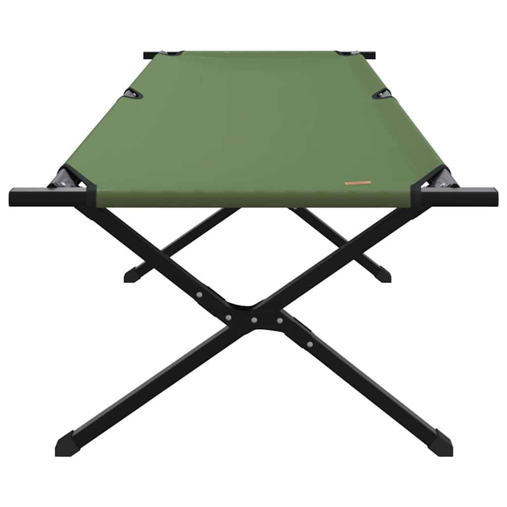 Összecsukható Kemping Ágy Zöld 210 x 80 x 46 cm Oxford szövet