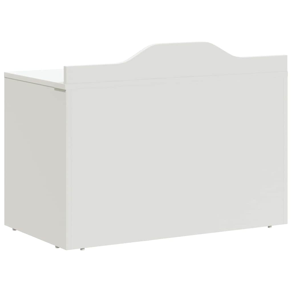 Tábla Box tárolóval Fehér 73 x 40 x 55 cm Faanyag