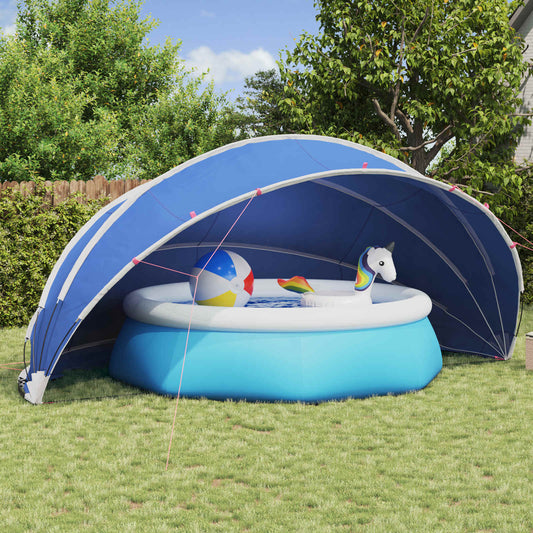 Medence kupola 546 x 516 x 250 cm 185T poliészter PU bevonattal