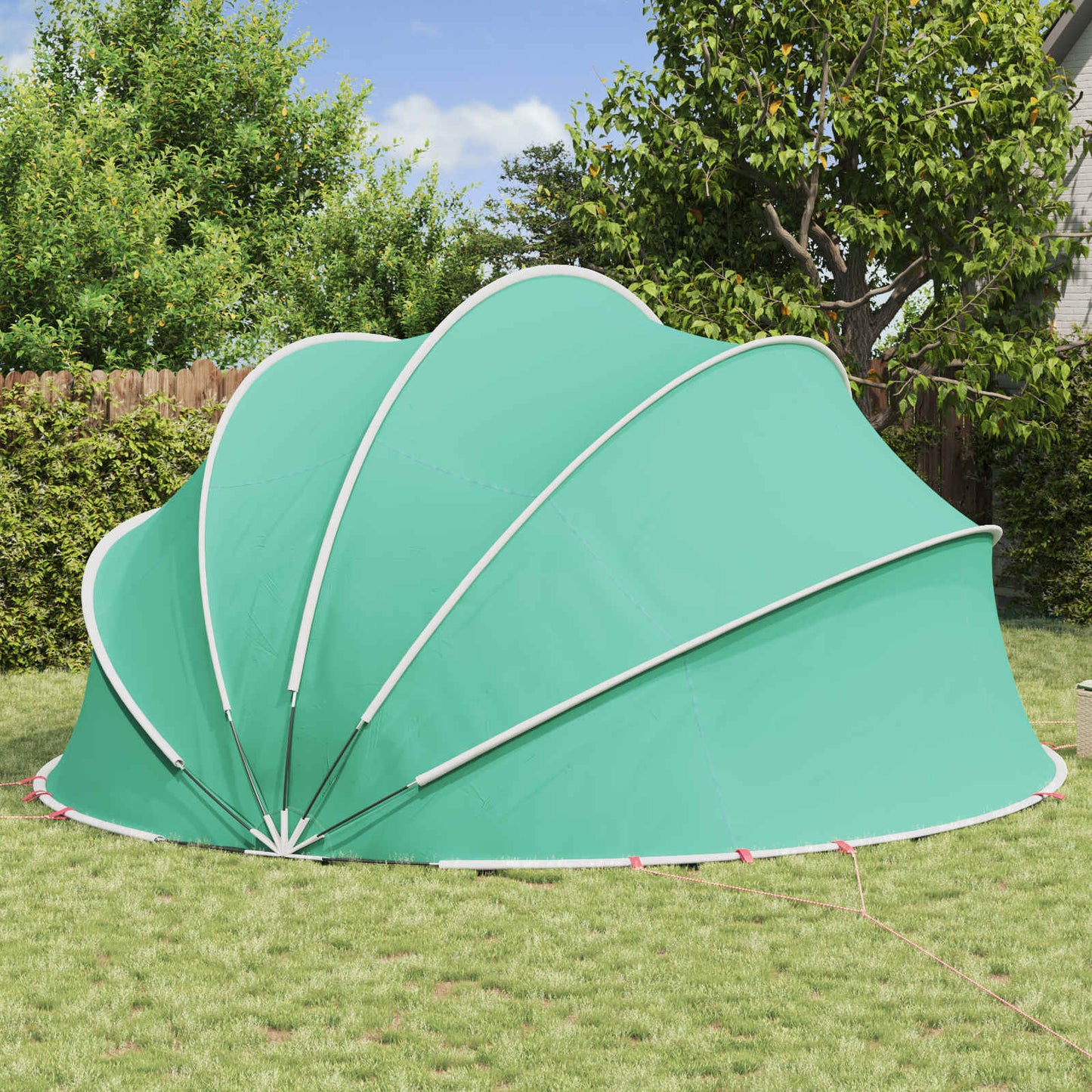 Medence kupola 546 x 516 x 250 cm 185T poliészter PU bevonattal