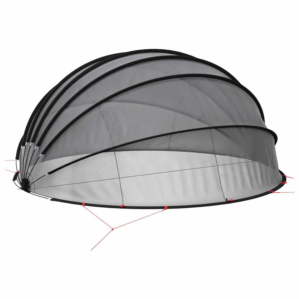 Medence kupola 592 x 590 x 275 cm 185T poliészter PU bevonattal
