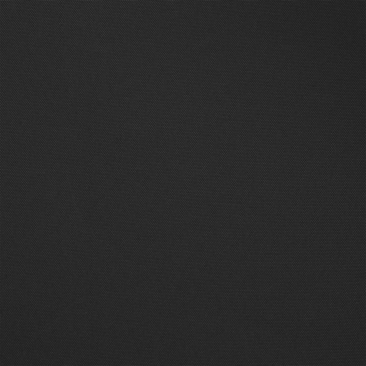 Erkély adatvédelmi képernyő 140 x 140 cm Poliészter Fekete