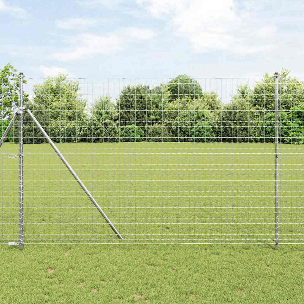 Európai Kerítés 1,5 x 10 m PVC-bevonatú vas