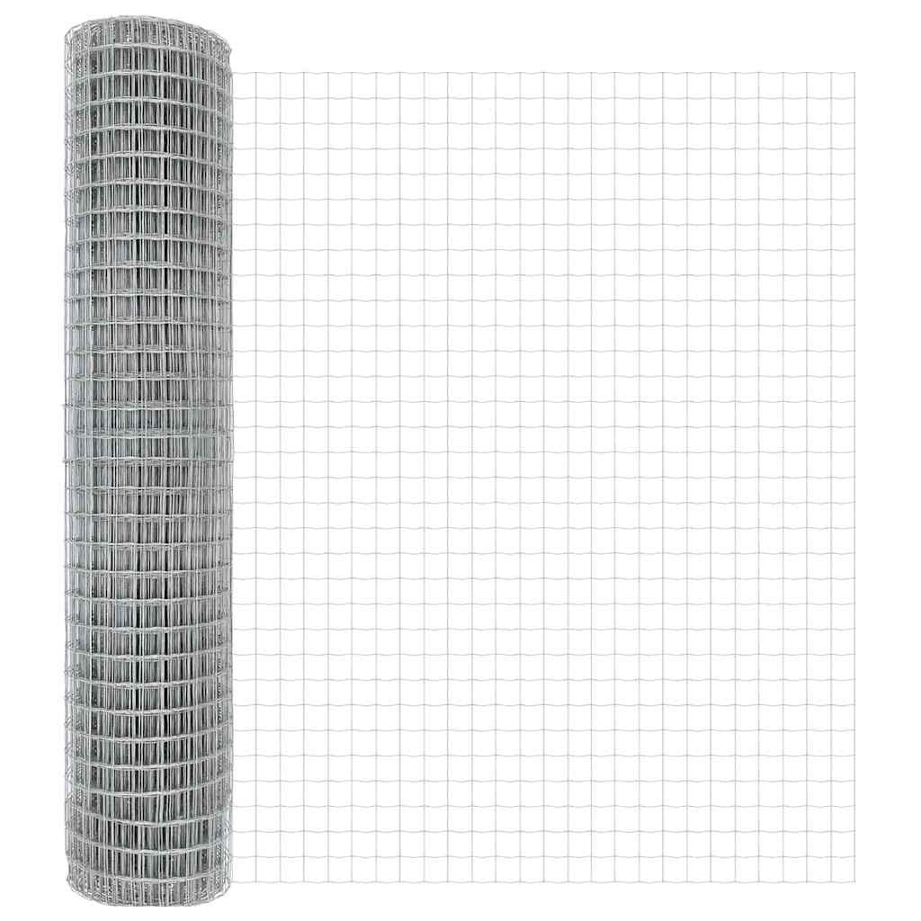 Európai Kerítés 1,5 x 10 m PVC-bevonatú vas