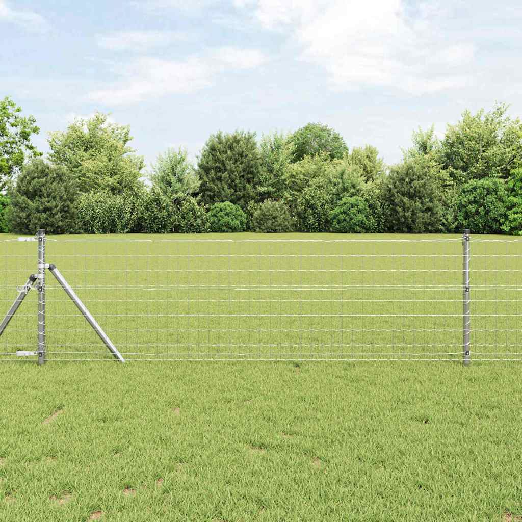 Európai Kerítés 0,8 x 10 m PVC-bevonatú vas