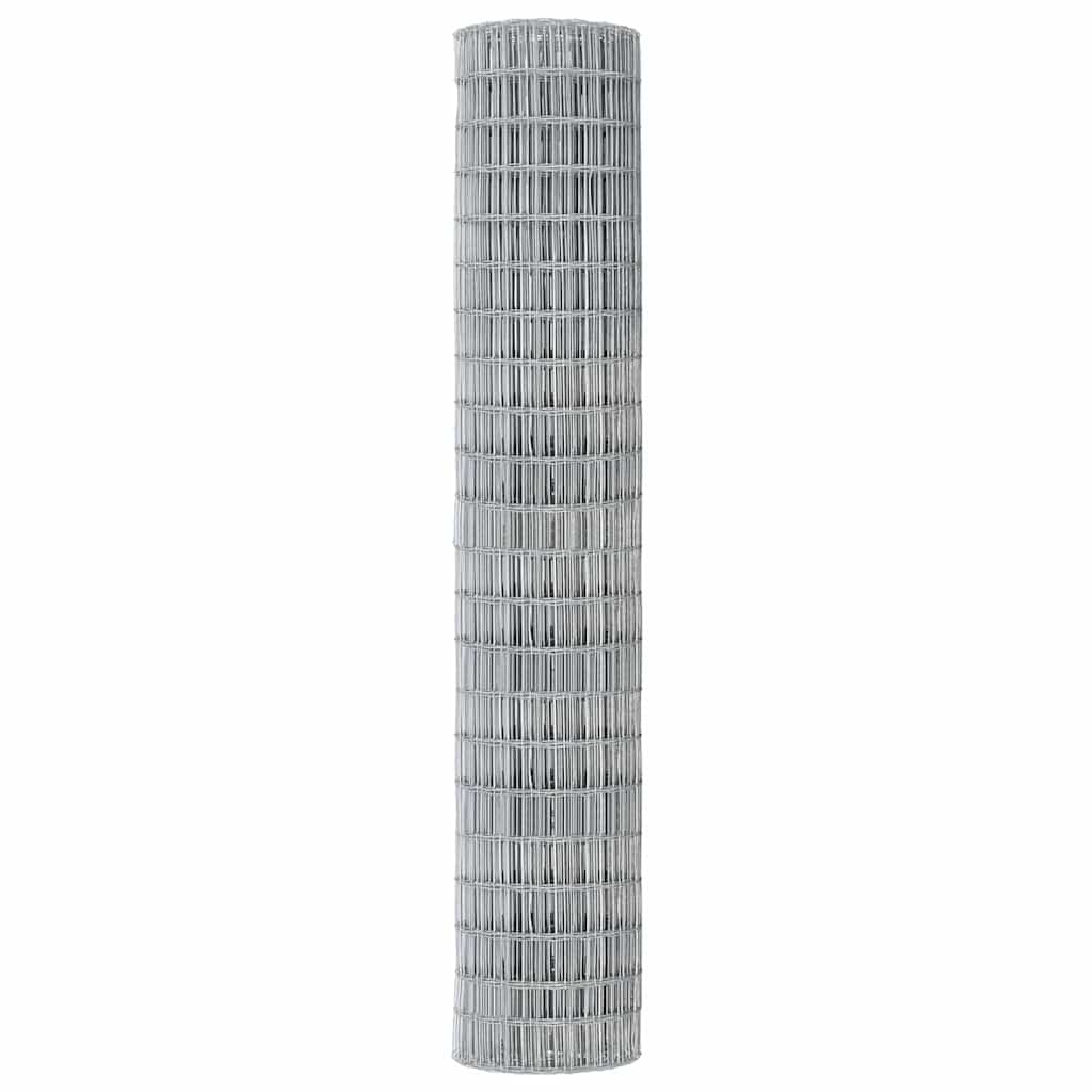 Európai Kerítés 1,5 x 10 m PVC-bevonatú vas