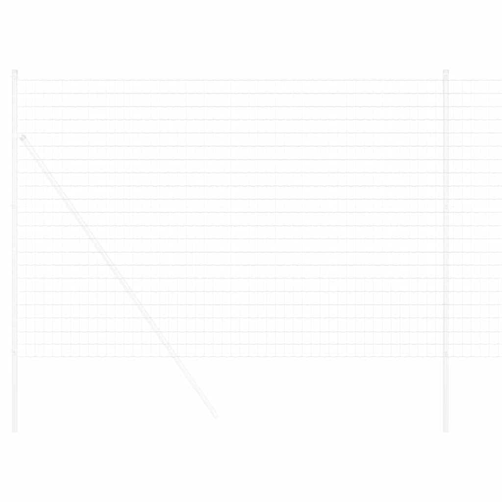 Európai Kerítés 1,6 x 10 m PVC-bevonatú vas