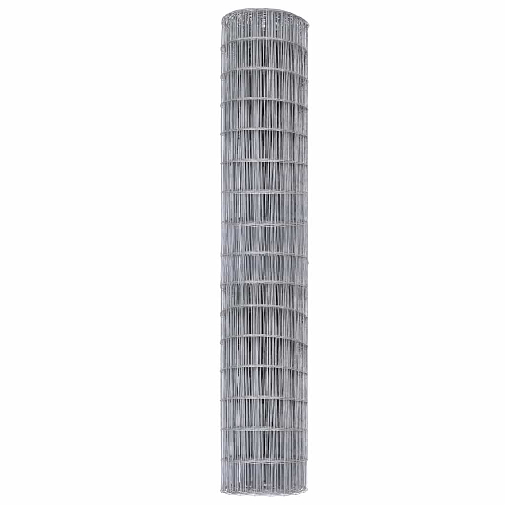 Európai Kerítés 1,5 x 10 m PVC-bevonatú vas