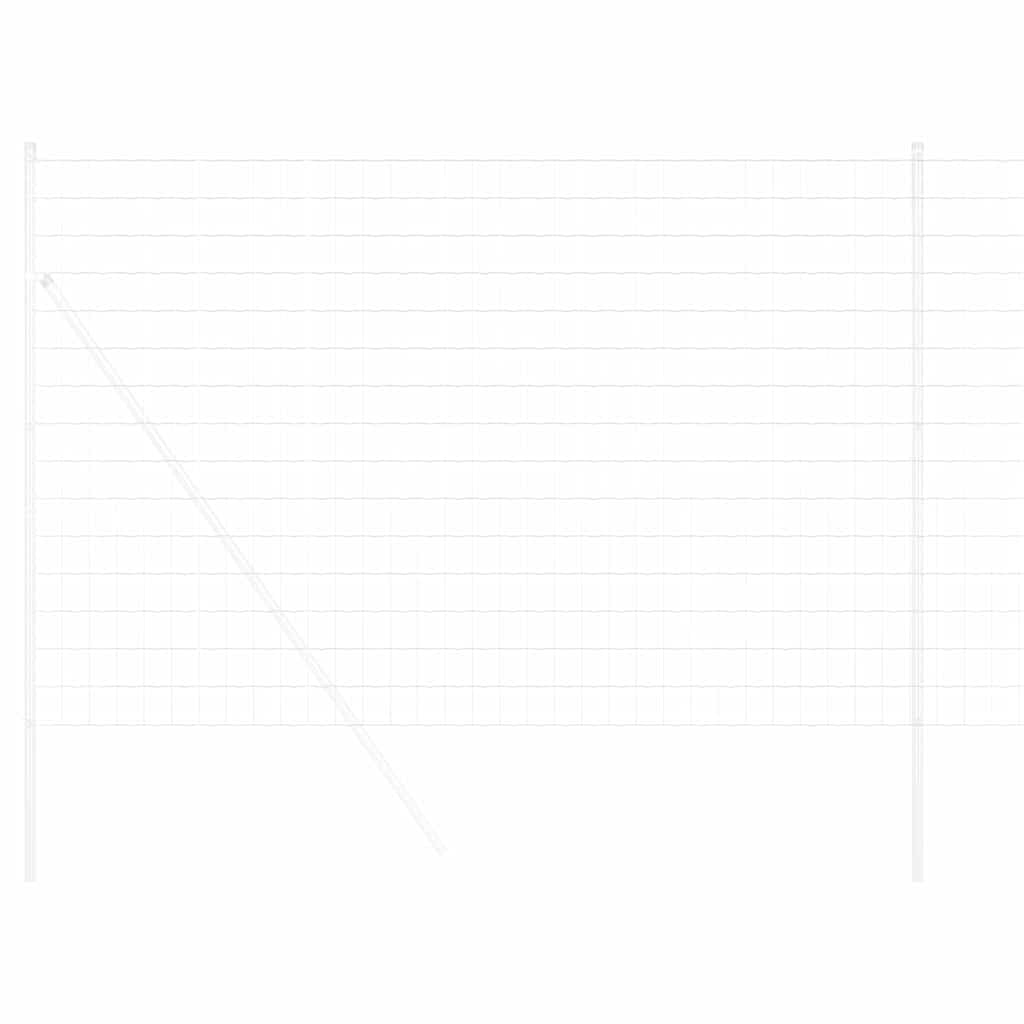 Európai Kerítés 1,5 x 10 m PVC-bevonatú vas