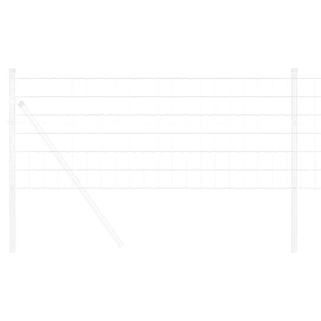 Európai Kerítés 0,8 x 25 m PVC-bevonatú vas