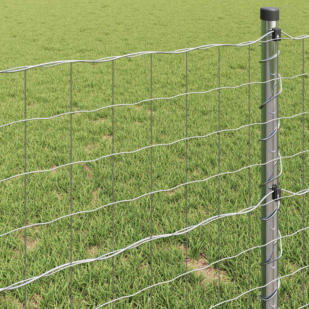 Európai Kerítés 0,6 x 10 m PVC-bevonatú vas