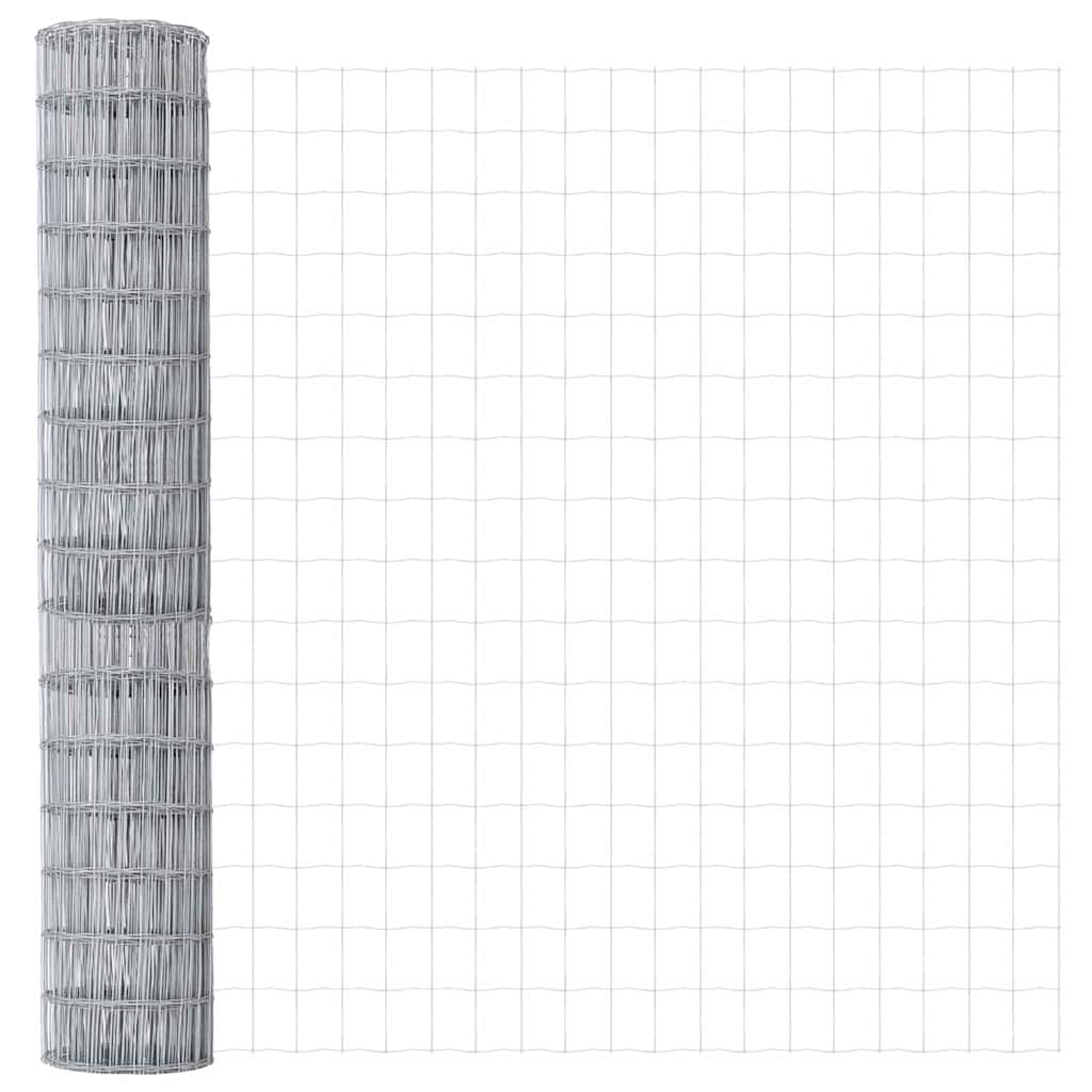 Európai Kerítés 1,5 x 10 m PVC-bevonatú vas
