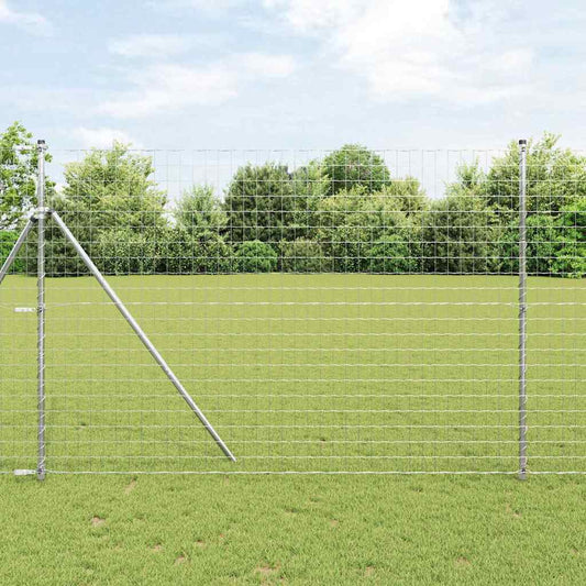 Európai Kerítés 1,6 x 10 m PVC-bevonatú vas