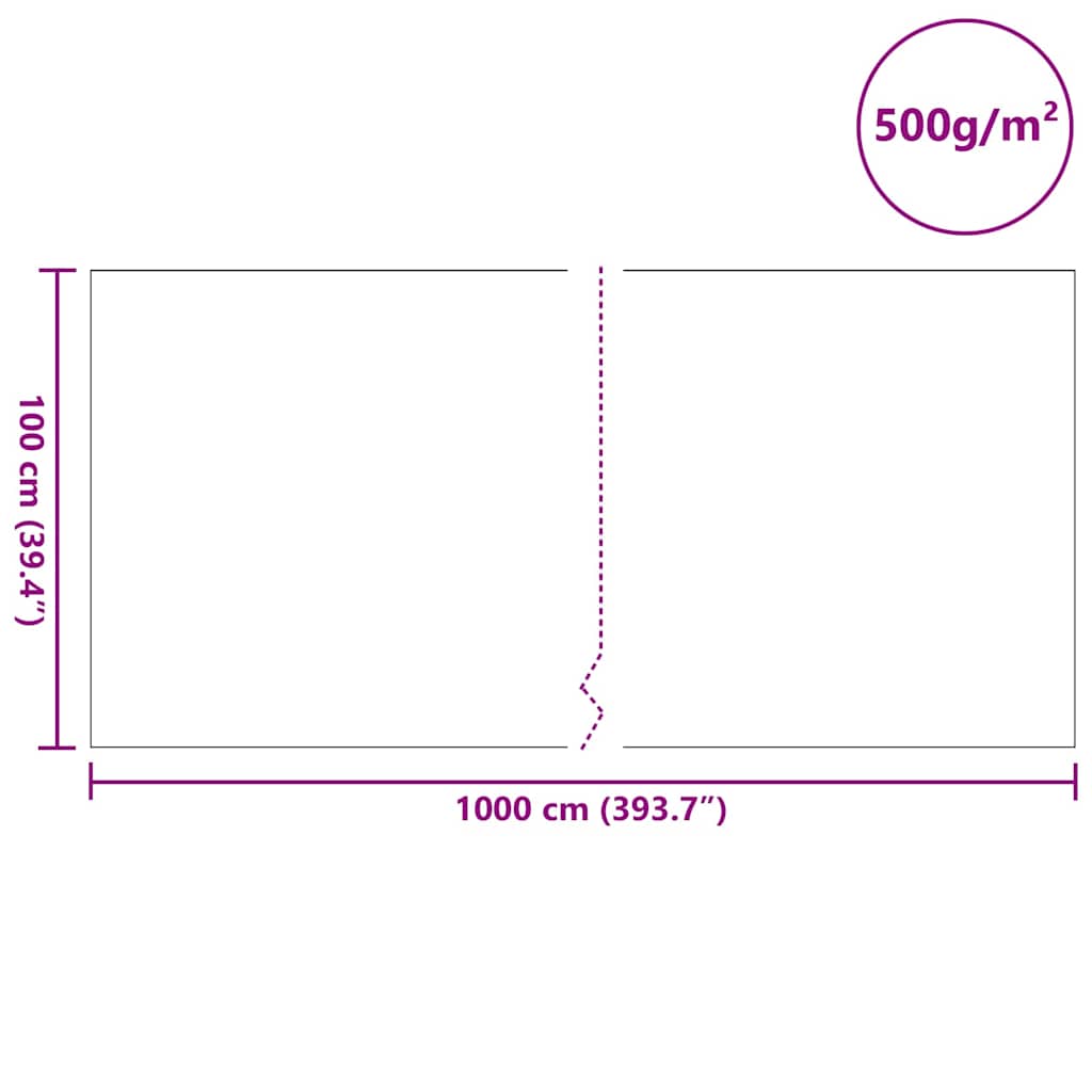 Tó Gyapjú Szürke 1 x 10 m Poliészter és Pamut