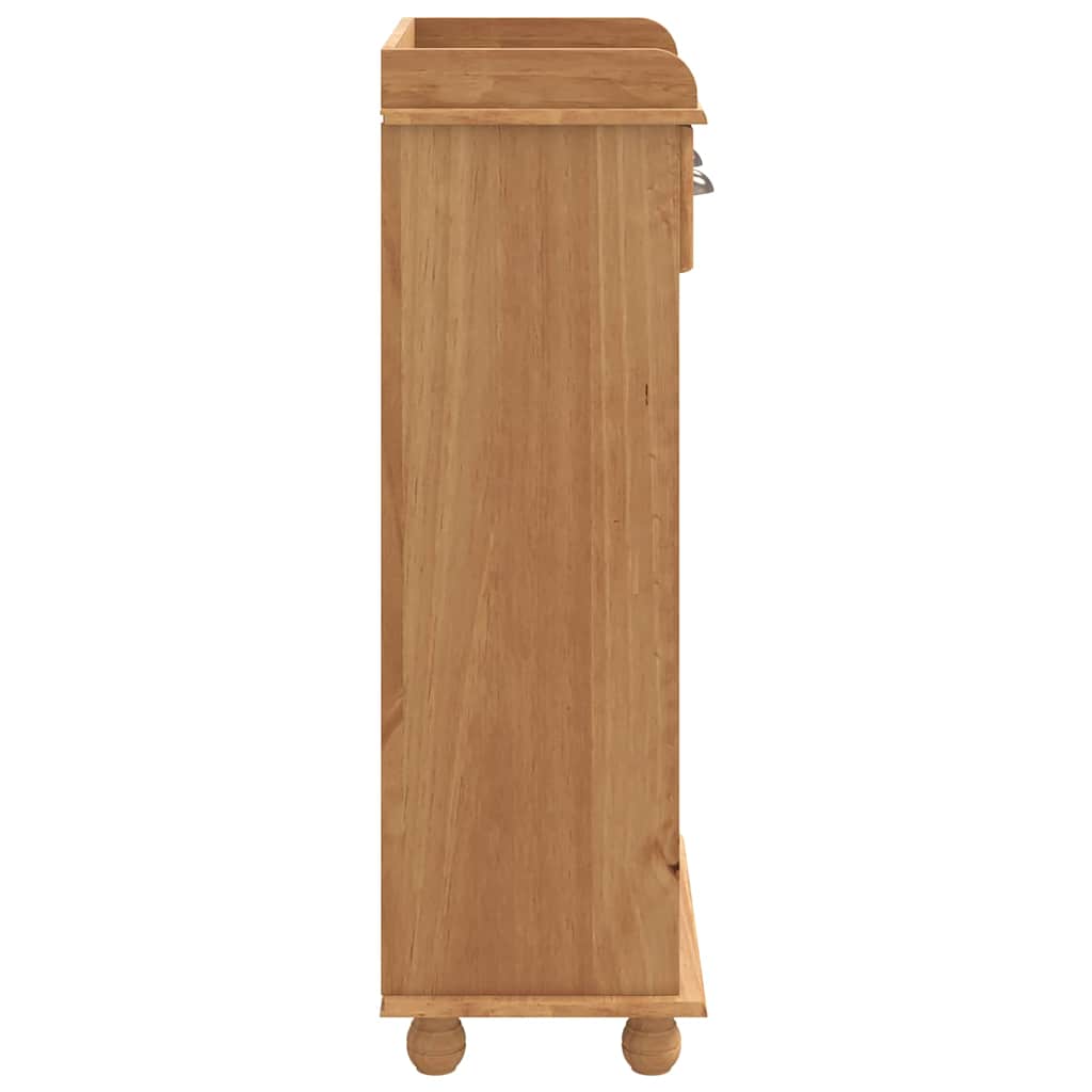 Bor szekrény ASKIM Mézes Viasz 57 x 37 x 114 cm Tömör fenyőfa