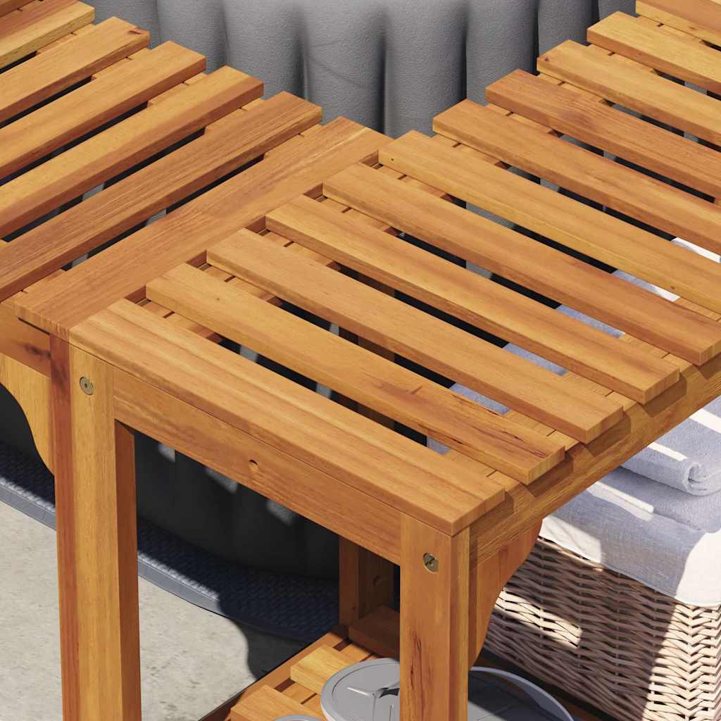 Jakuzzi Környezet Barna 255 x 255 x 55,5 cm Tömör Akácfa