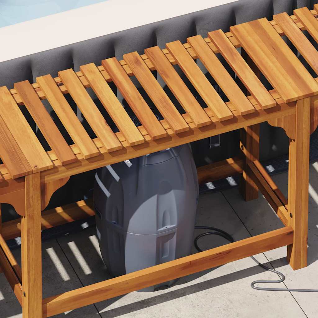 Jakuzzi Környezet Barna 255 x 255 x 55,5 cm Tömör Akácfa