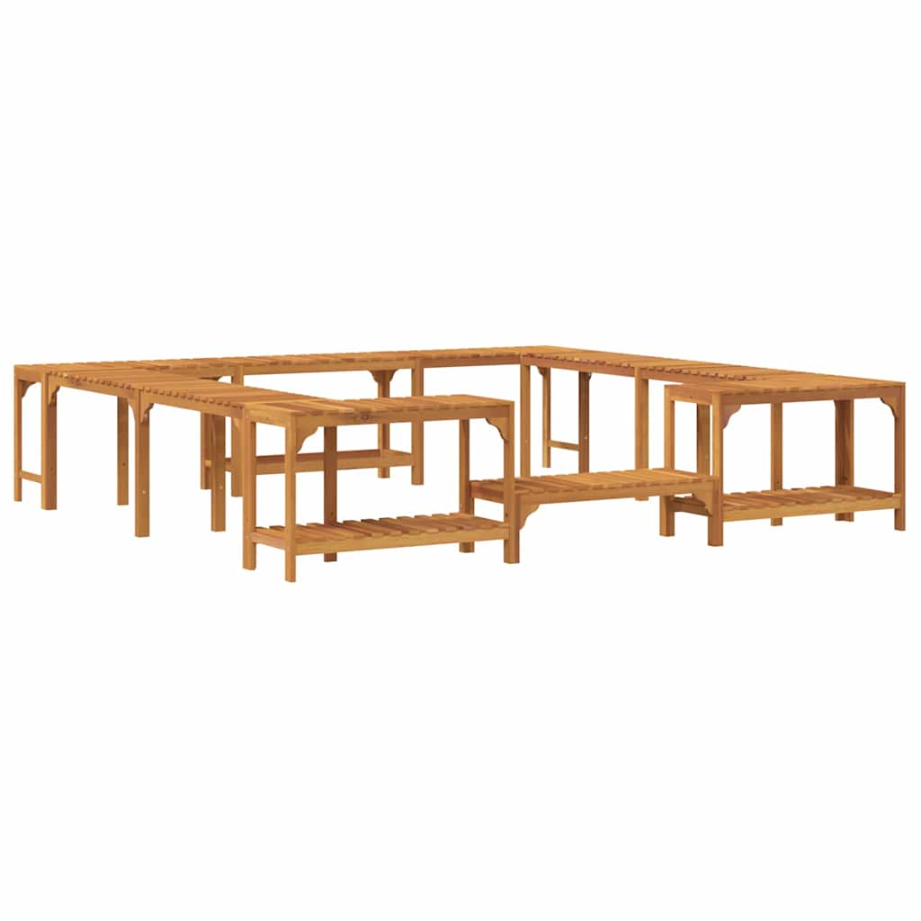 Jakuzzi Környezet Barna 255 x 255 x 55,5 cm Tömör Akácfa