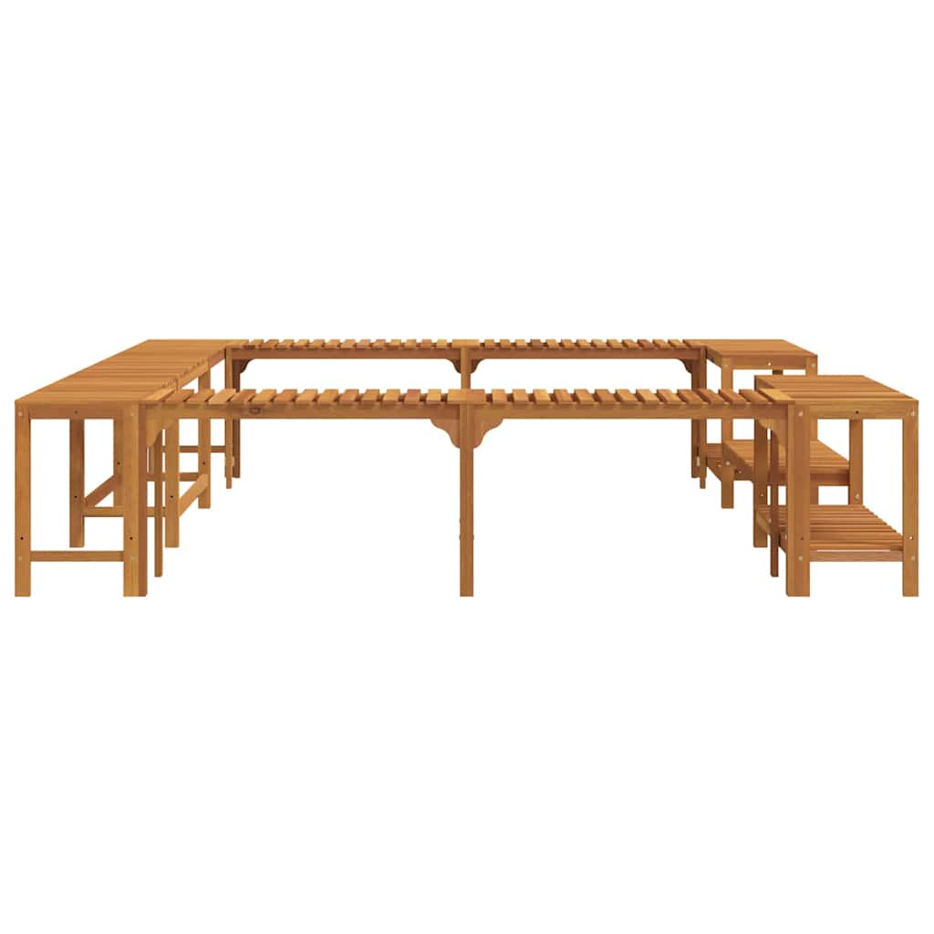Jakuzzi Környezet Barna 255 x 255 x 55,5 cm Tömör Akácfa