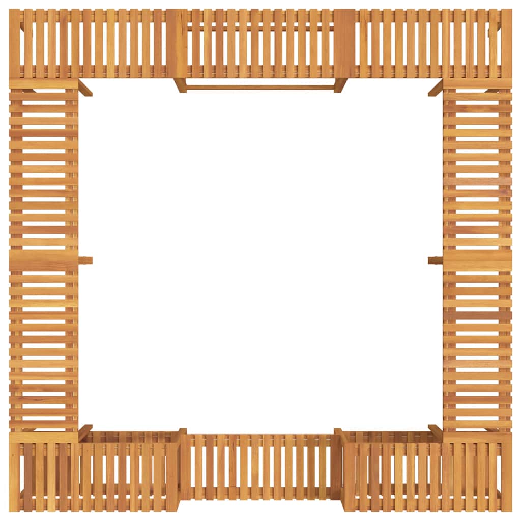 Jakuzzi Környezet Barna 255 x 255 x 55,5 cm Tömör Akácfa