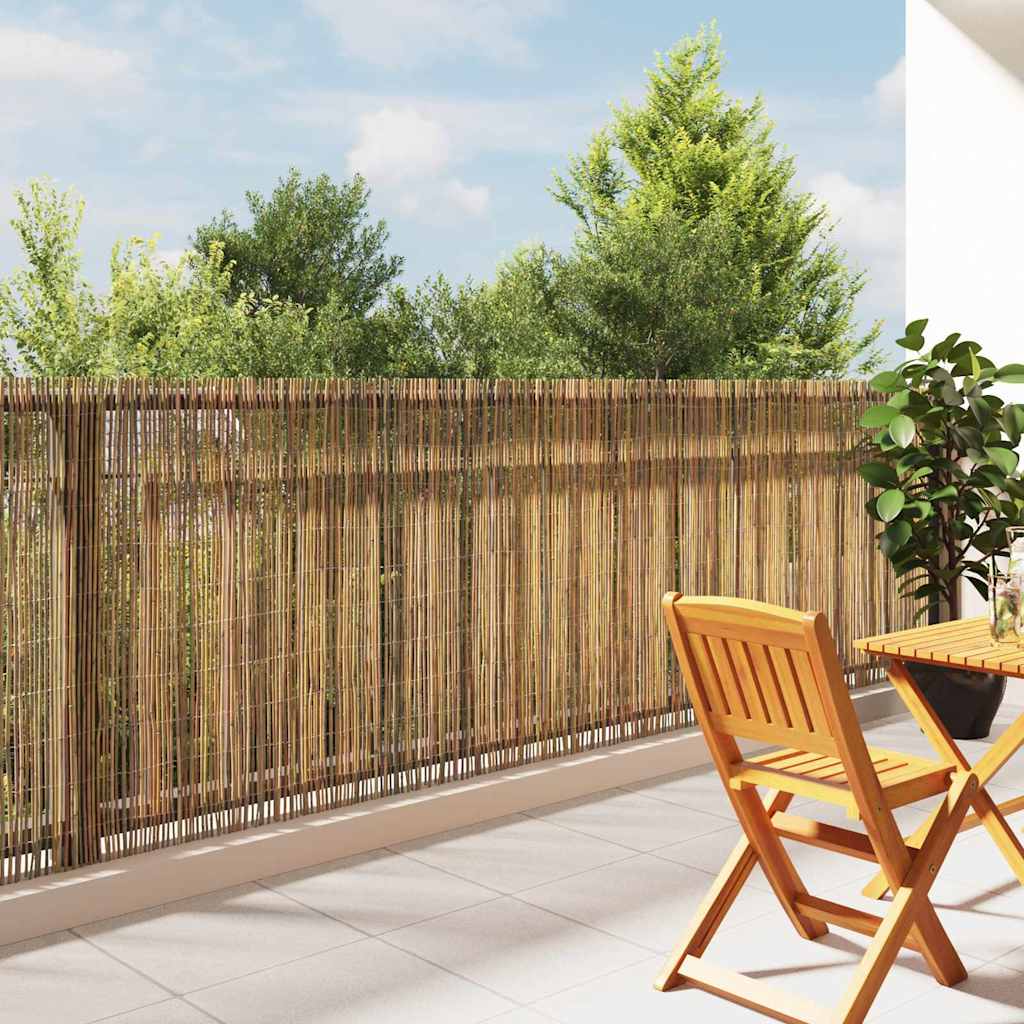 Bambusz kerítés 300 x 125 cm Bambusz Természetes